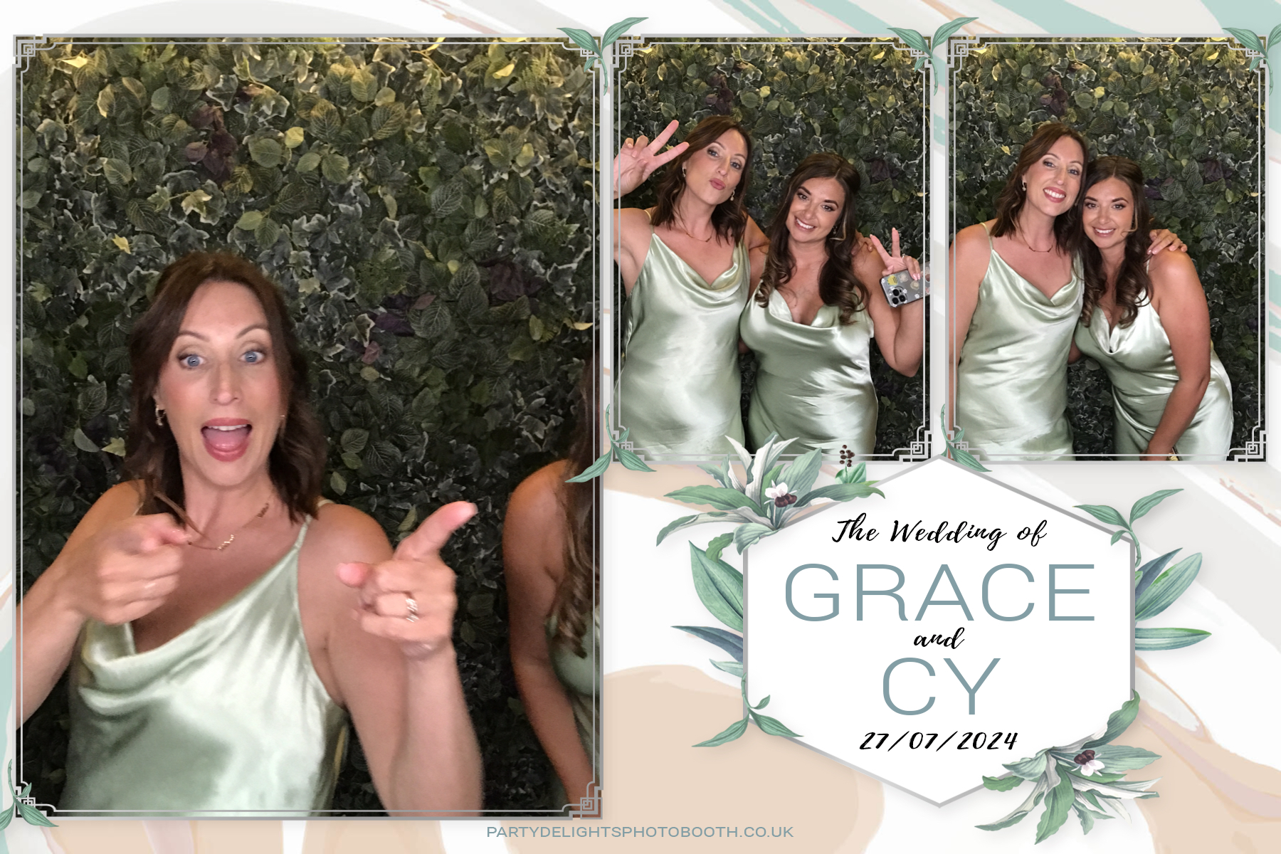 Grace and Cy’s Wedding | View more photos from the event at gallery.partydelightsphotobooth.co.uk/u/PartyDelightsPhotoBooth/Grace-and-Cy’s-Wedding