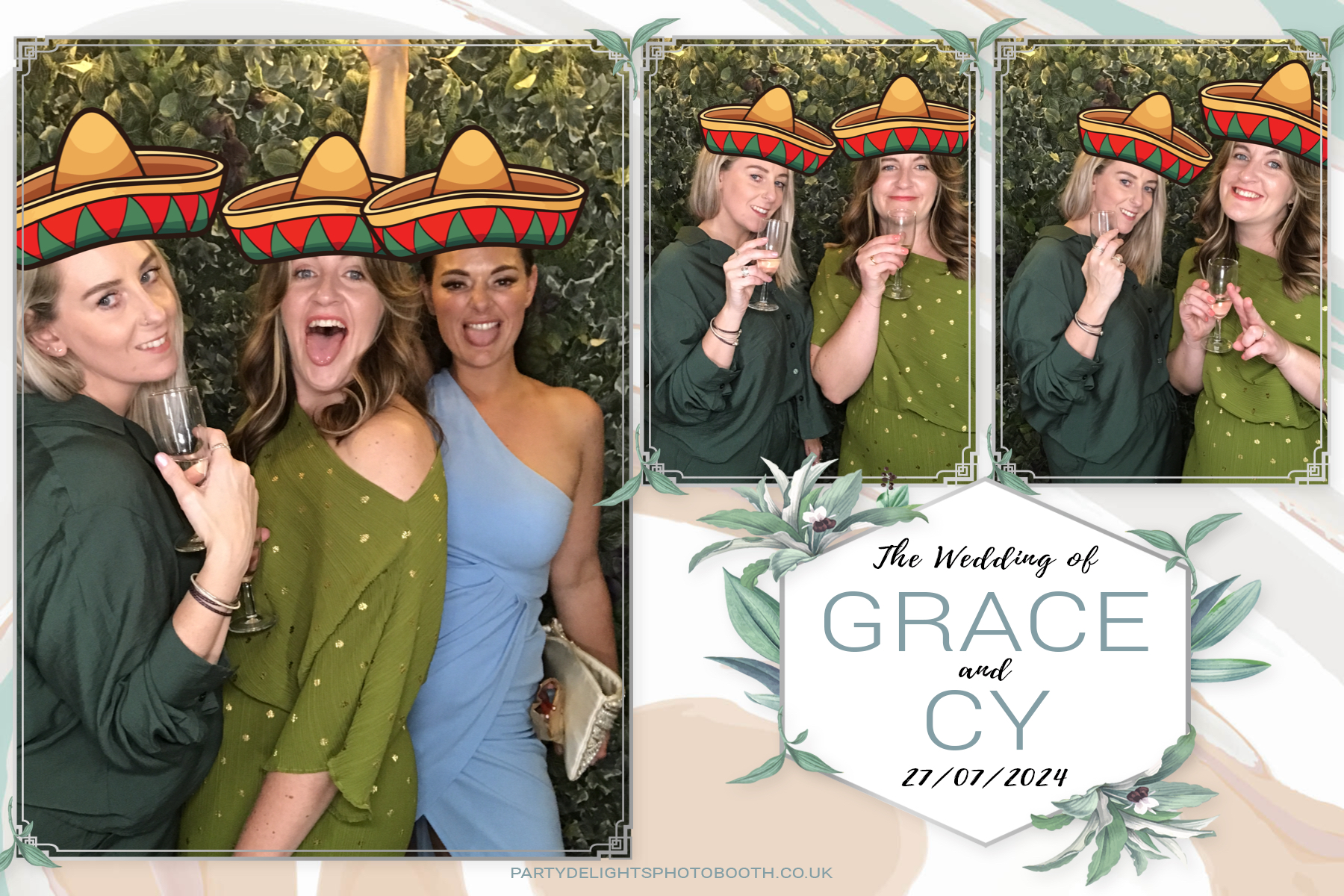 Grace and Cy’s Wedding | View more photos from the event at gallery.partydelightsphotobooth.co.uk/u/PartyDelightsPhotoBooth/Grace-and-Cy’s-Wedding