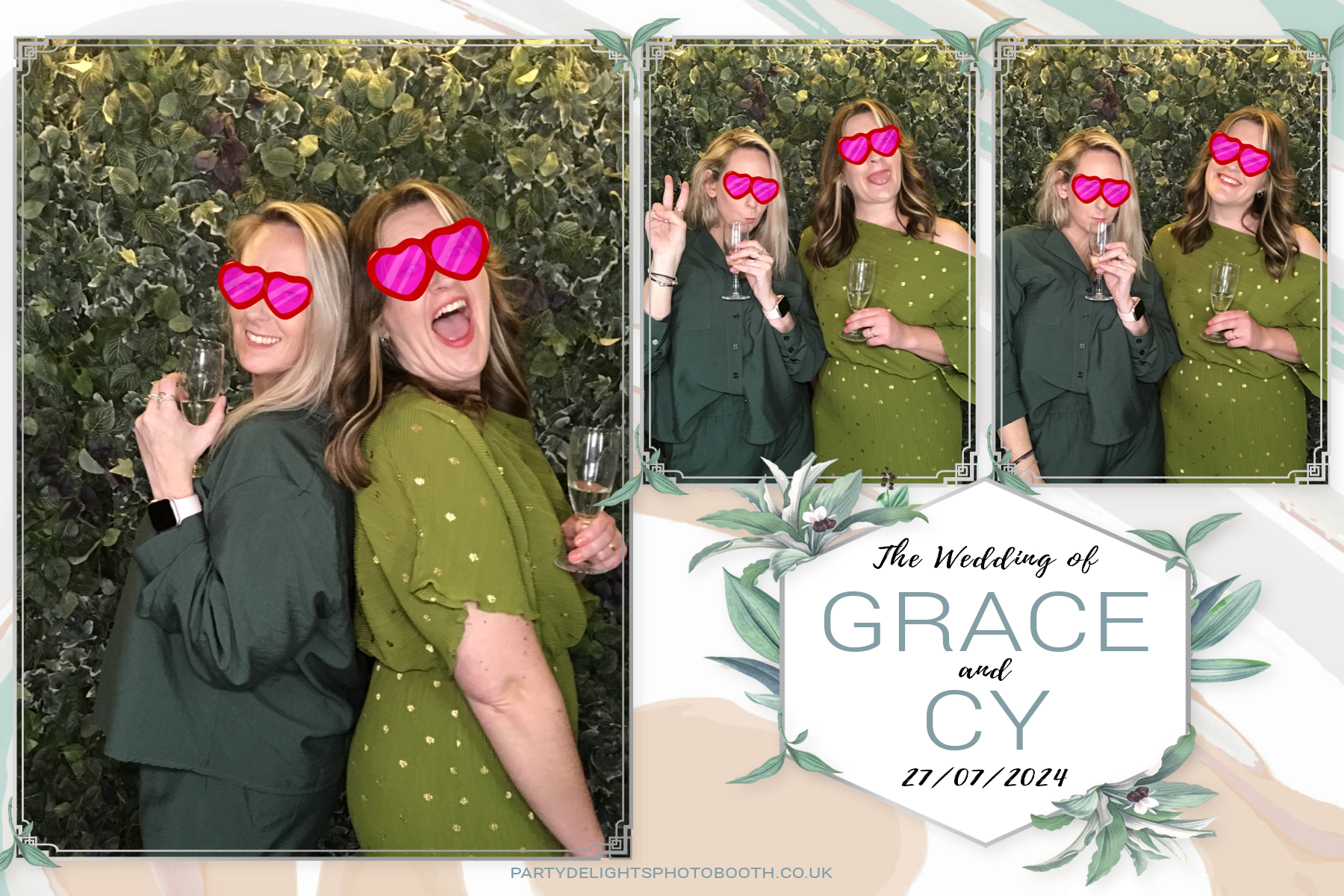 Grace and Cy’s Wedding | View more photos from the event at gallery.partydelightsphotobooth.co.uk/u/PartyDelightsPhotoBooth/Grace-and-Cy’s-Wedding