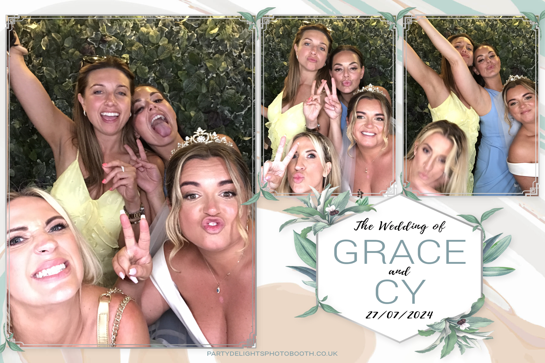 Grace and Cy’s Wedding | View more photos from the event at gallery.partydelightsphotobooth.co.uk/u/PartyDelightsPhotoBooth/Grace-and-Cy’s-Wedding