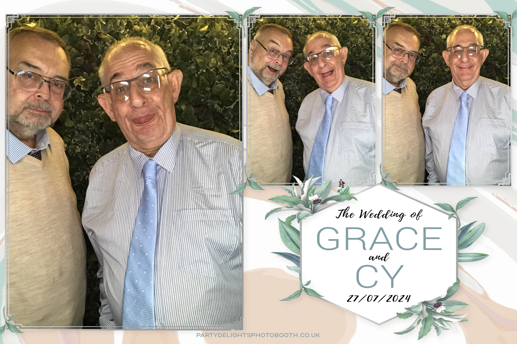 Grace and Cy’s Wedding | View more photos from the event at gallery.partydelightsphotobooth.co.uk/u/PartyDelightsPhotoBooth/Grace-and-Cy’s-Wedding