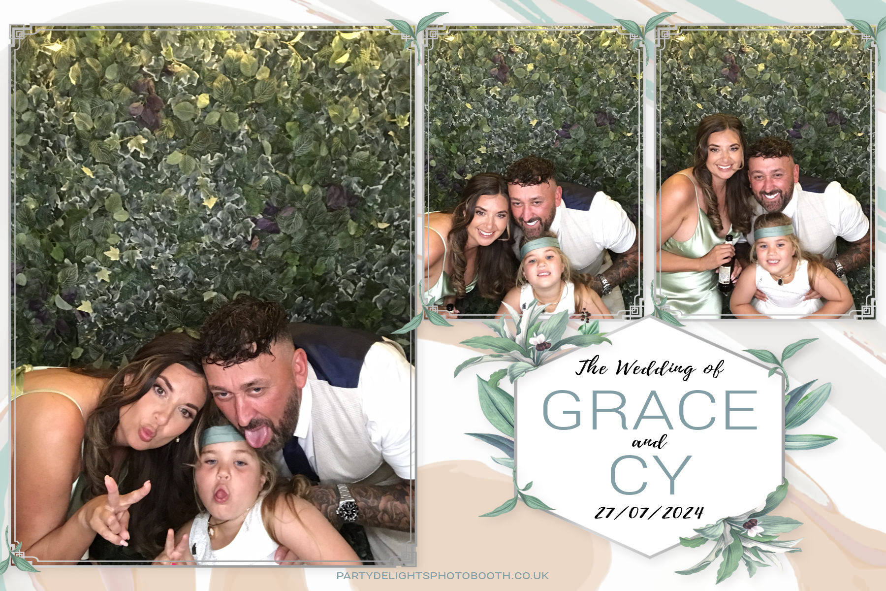 Grace and Cy’s Wedding | View more photos from the event at gallery.partydelightsphotobooth.co.uk/u/PartyDelightsPhotoBooth/Grace-and-Cy’s-Wedding