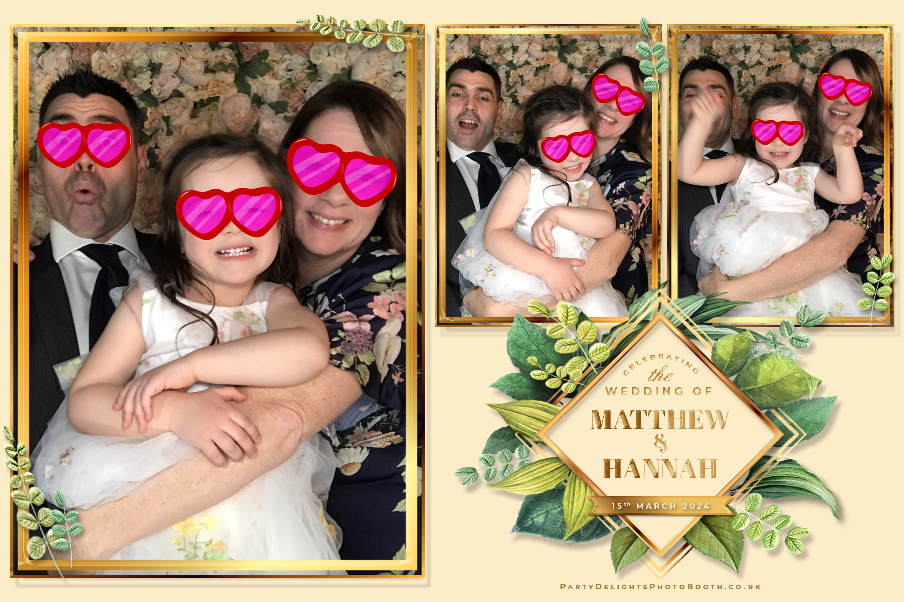 Hannah & Matt Wedding | View more photos from the event at gallery.partydelightsphotobooth.co.uk/u/PartyDelightsPhotoBooth/Hannah-Matt-Wedding