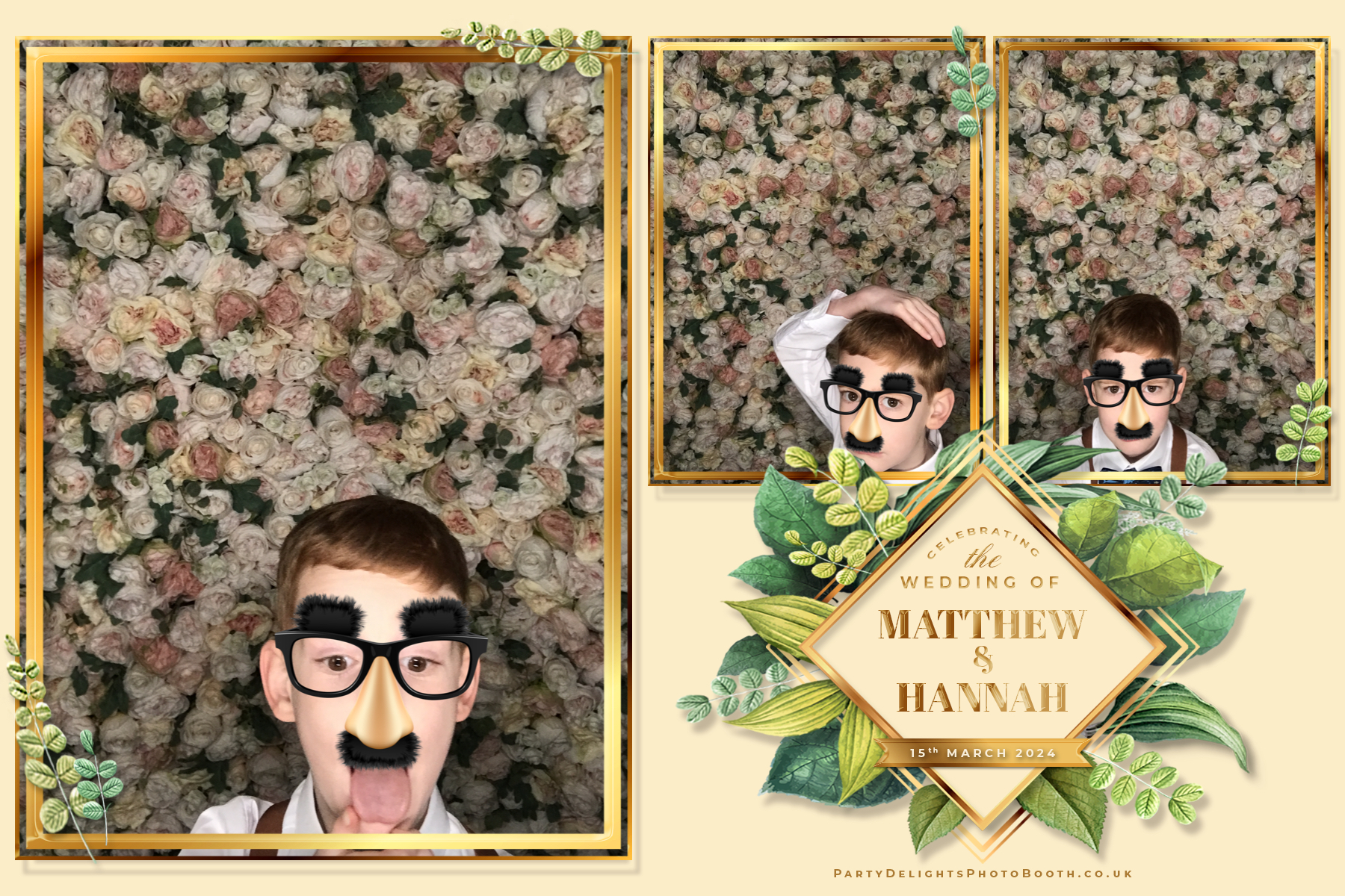 Hannah & Matt Wedding | View more photos from the event at gallery.partydelightsphotobooth.co.uk/u/PartyDelightsPhotoBooth/Hannah-Matt-Wedding