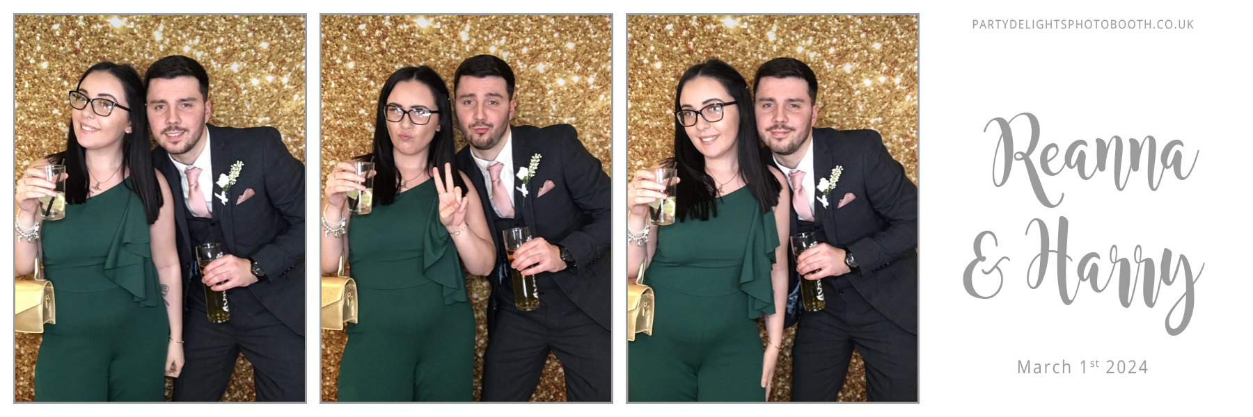 Harry and Reanna's Wedding | View more photos from the event at gallery.partydelightsphotobooth.co.uk/u/PartyDelightsPhotoBooth/Harry-and-Reannas-Wedding