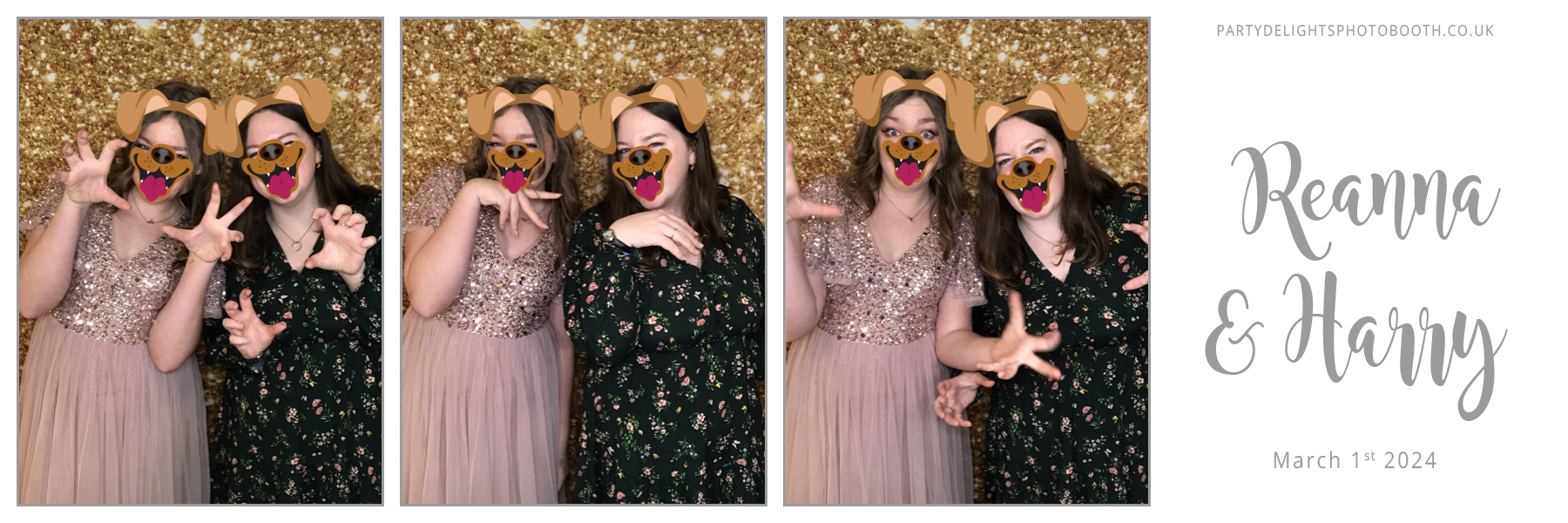 Harry and Reanna's Wedding | View more photos from the event at gallery.partydelightsphotobooth.co.uk/u/PartyDelightsPhotoBooth/Harry-and-Reannas-Wedding