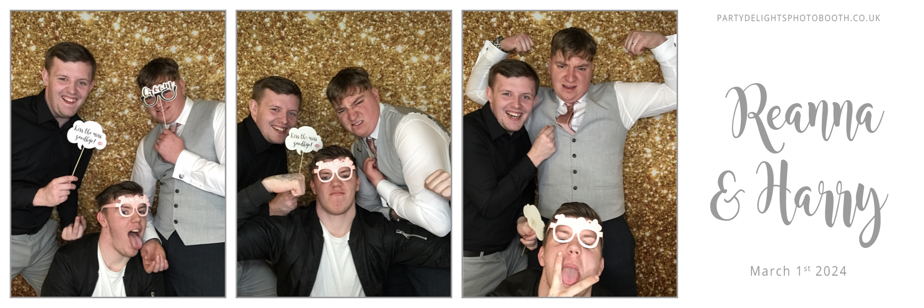 Harry and Reanna's Wedding | View more photos from the event at gallery.partydelightsphotobooth.co.uk/u/PartyDelightsPhotoBooth/Harry-and-Reannas-Wedding