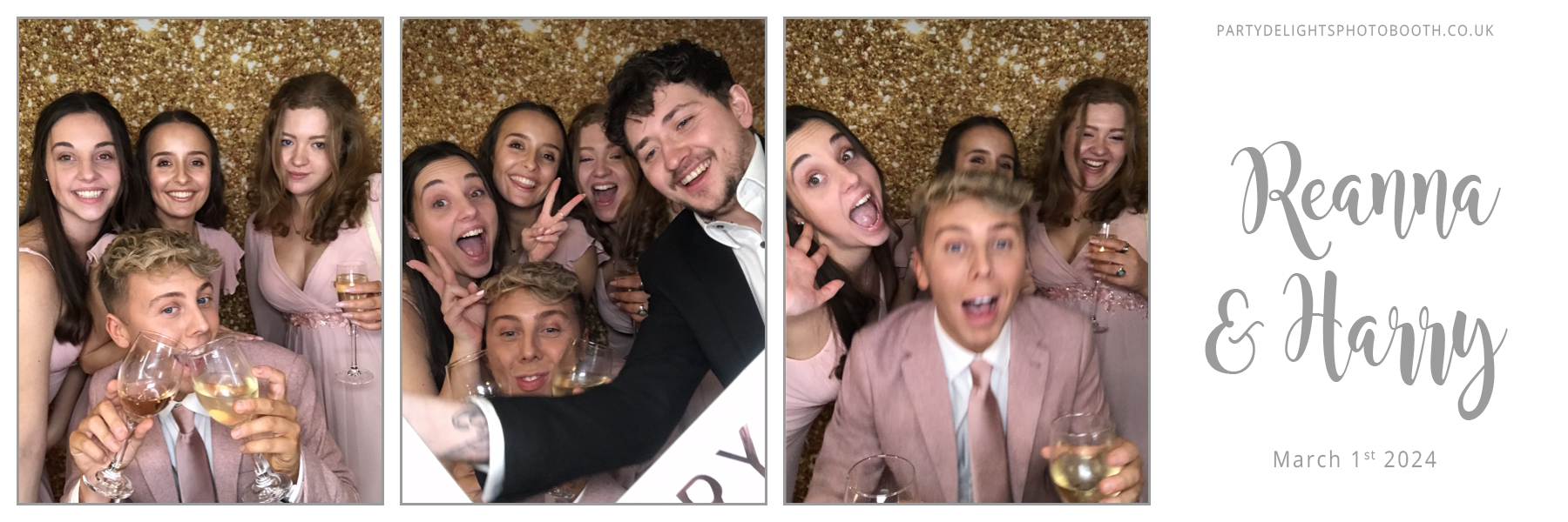 Harry and Reanna's Wedding | View more photos from the event at gallery.partydelightsphotobooth.co.uk/u/PartyDelightsPhotoBooth/Harry-and-Reannas-Wedding