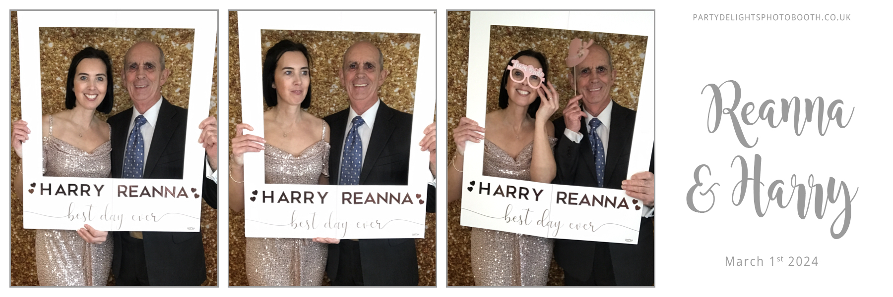 Harry and Reanna's Wedding | View more photos from the event at gallery.partydelightsphotobooth.co.uk/u/PartyDelightsPhotoBooth/Harry-and-Reannas-Wedding