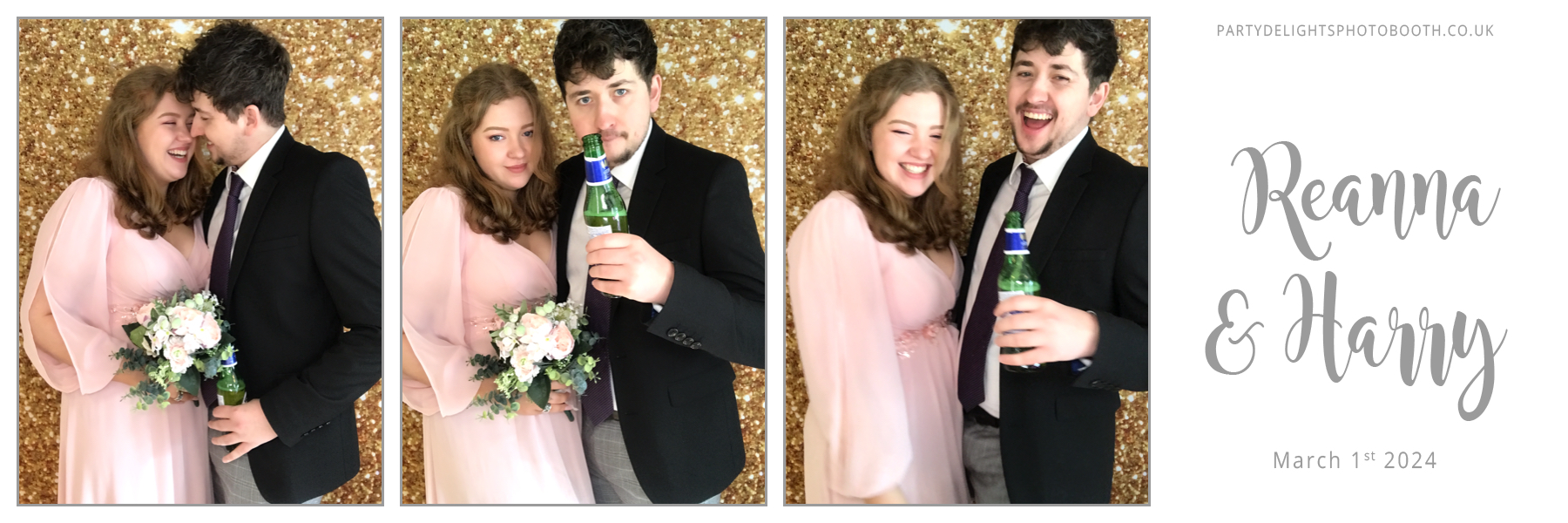 Harry and Reanna's Wedding | View more photos from the event at gallery.partydelightsphotobooth.co.uk/u/PartyDelightsPhotoBooth/Harry-and-Reannas-Wedding