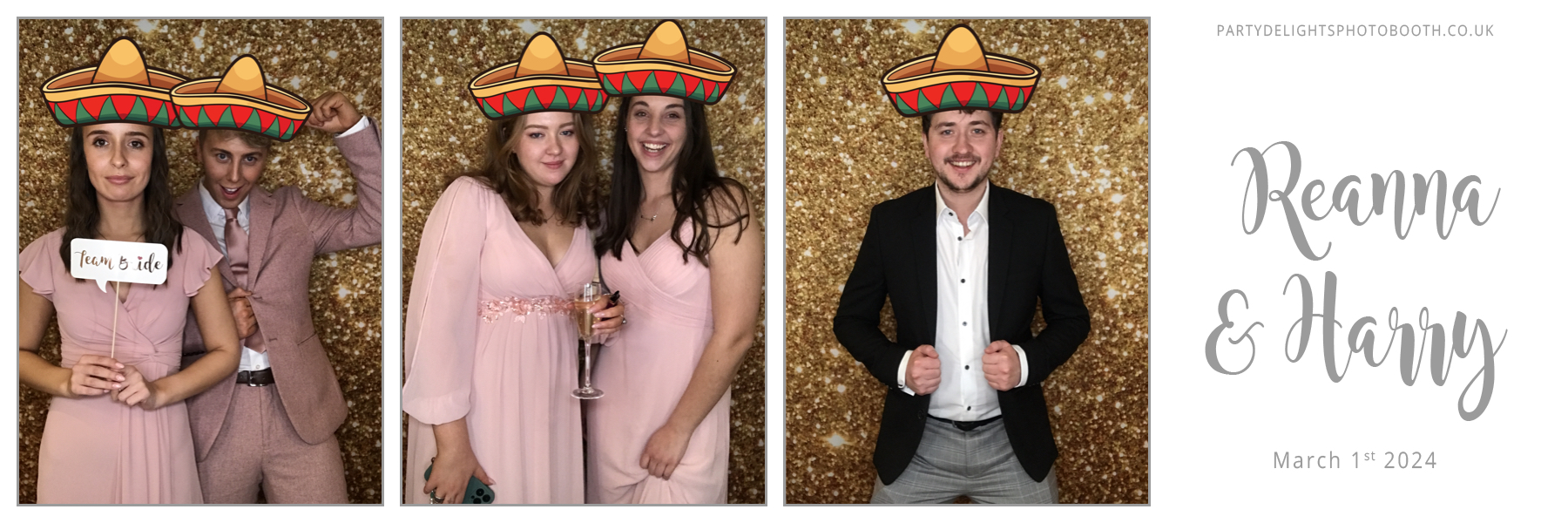 Harry and Reanna's Wedding | View more photos from the event at gallery.partydelightsphotobooth.co.uk/u/PartyDelightsPhotoBooth/Harry-and-Reannas-Wedding