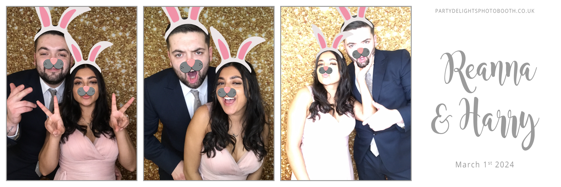Harry and Reanna's Wedding | View more photos from the event at gallery.partydelightsphotobooth.co.uk/u/PartyDelightsPhotoBooth/Harry-and-Reannas-Wedding