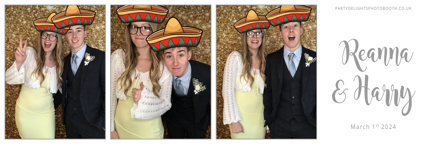 Harry and Reanna's Wedding | View more photos from the event at gallery.partydelightsphotobooth.co.uk/u/PartyDelightsPhotoBooth/Harry-and-Reannas-Wedding