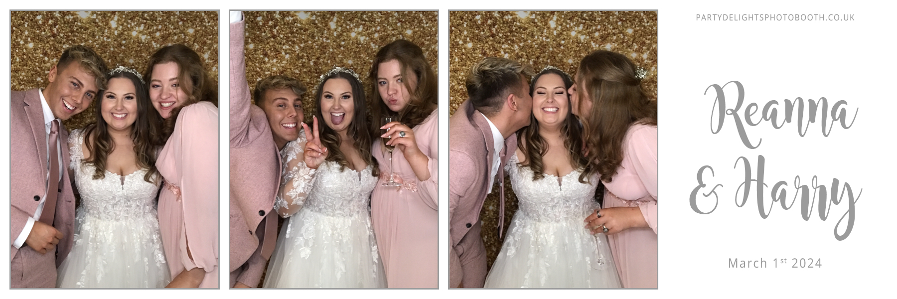Harry and Reanna's Wedding | View more photos from the event at gallery.partydelightsphotobooth.co.uk/u/PartyDelightsPhotoBooth/Harry-and-Reannas-Wedding