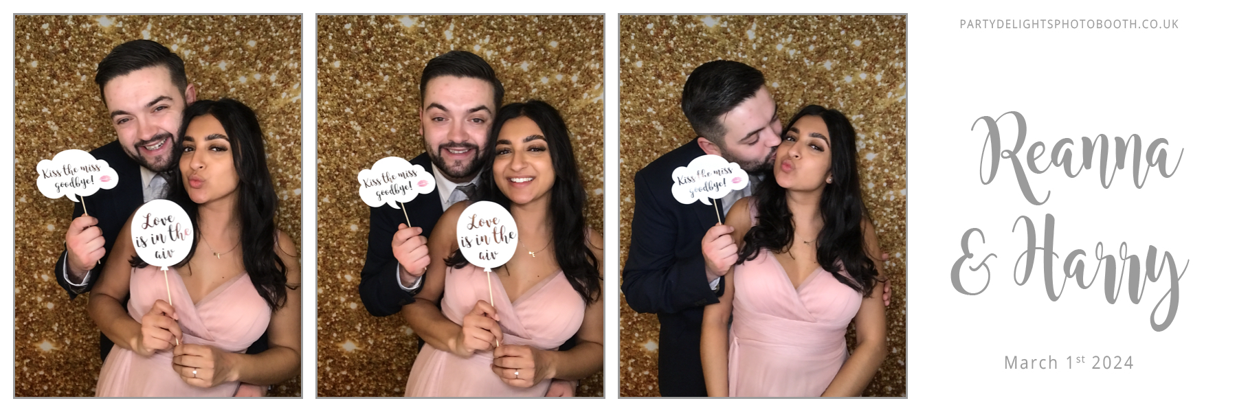 Harry and Reanna's Wedding | View more photos from the event at gallery.partydelightsphotobooth.co.uk/u/PartyDelightsPhotoBooth/Harry-and-Reannas-Wedding