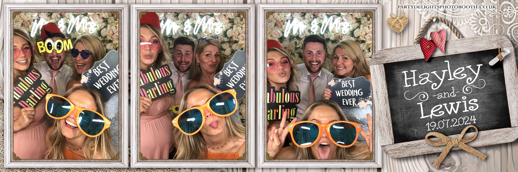 Hayley and Lewis's Wedding | View more photos from the event at gallery.partydelightsphotobooth.co.uk/u/PartyDelightsPhotoBooth/Hayley-and-Lewiss-Wedding