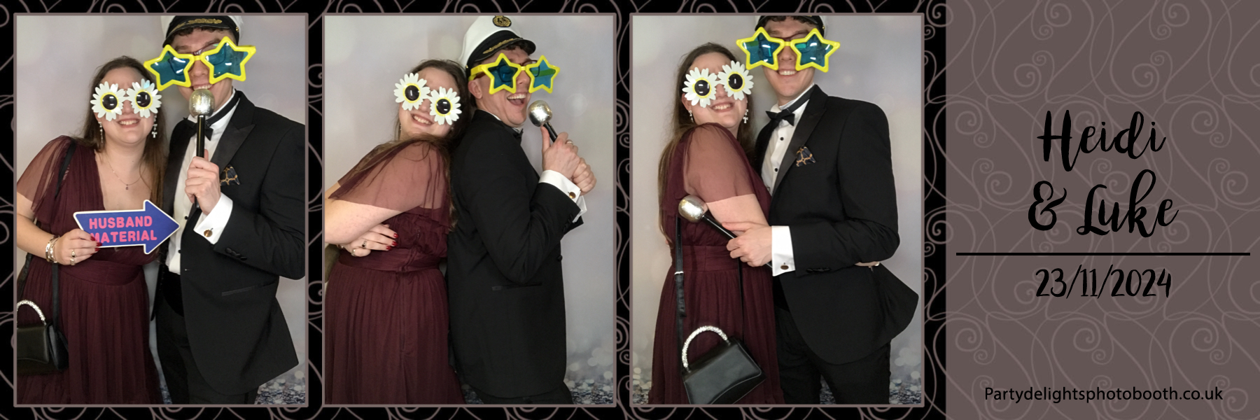 Heidi and Luke's Wedding | View more photos from the event at gallery.partydelightsphotobooth.co.uk/u/PartyDelightsPhotoBooth/Heidi-and-Lukes-Wedding