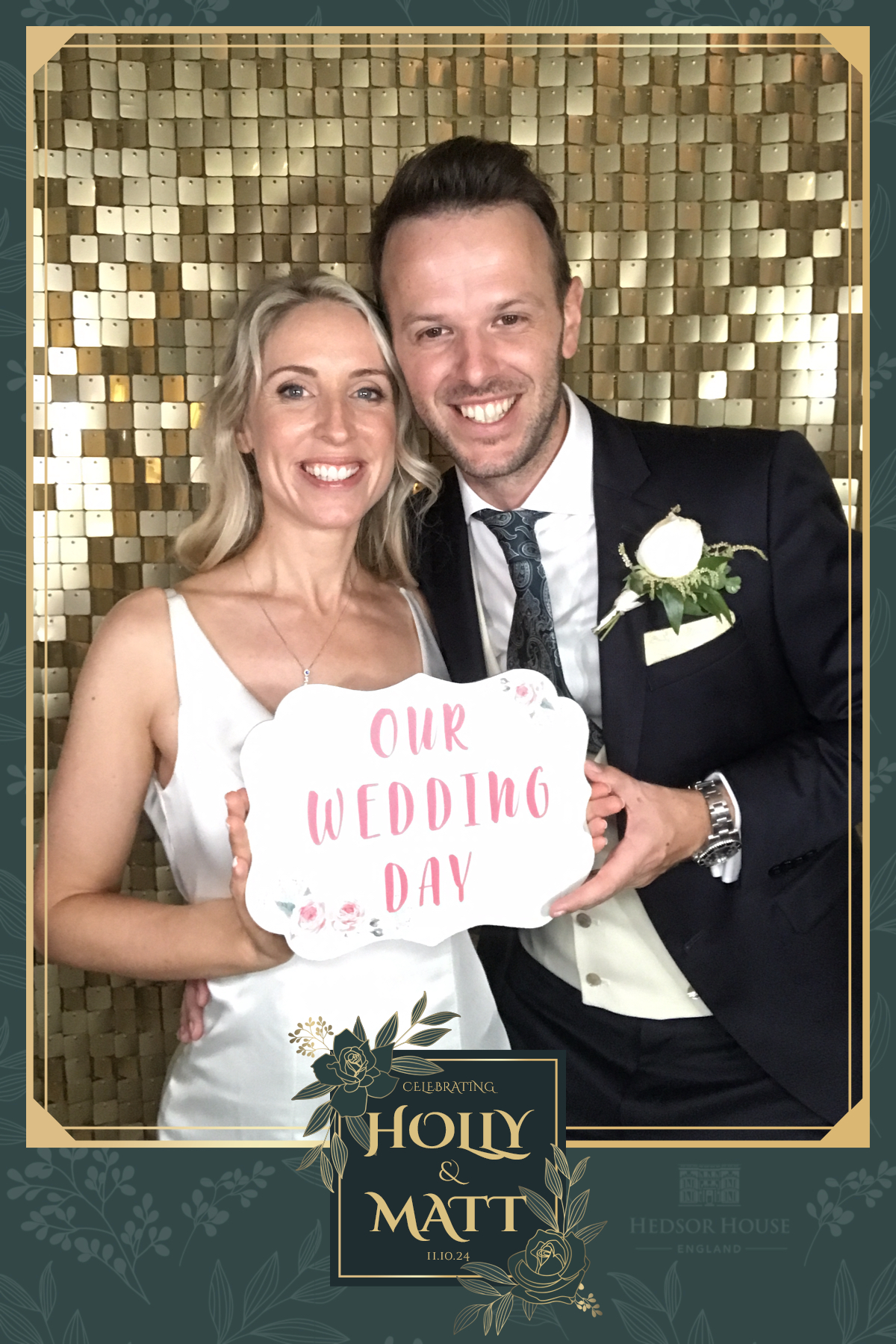Its our wedding day | View more photos from the event at gallery.partydelightsphotobooth.co.uk/u/PartyDelightsPhotoBooth/Its-our-wedding-day