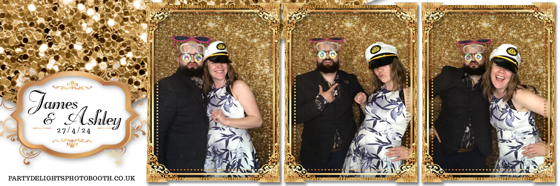 James and Ashley's Wedding | View more photos from the event at gallery.partydelightsphotobooth.co.uk/u/PartyDelightsPhotoBooth/James-and-Ashleys-Wedding