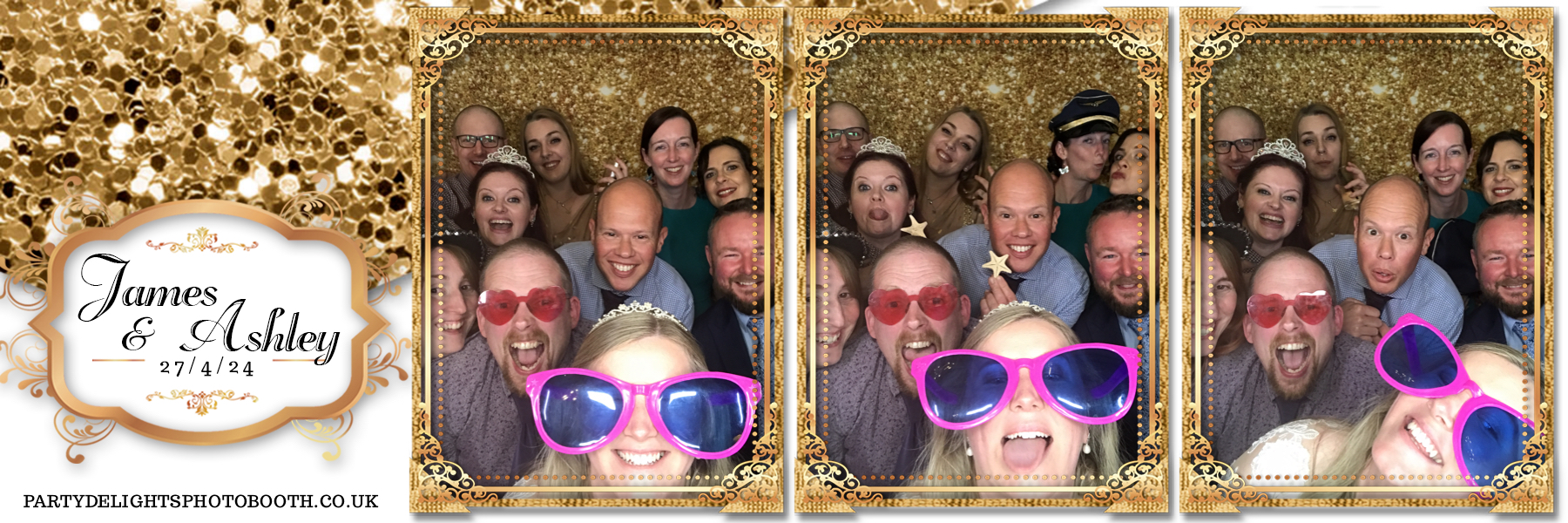 James and Ashley's Wedding | View more photos from the event at gallery.partydelightsphotobooth.co.uk/u/PartyDelightsPhotoBooth/James-and-Ashleys-Wedding
