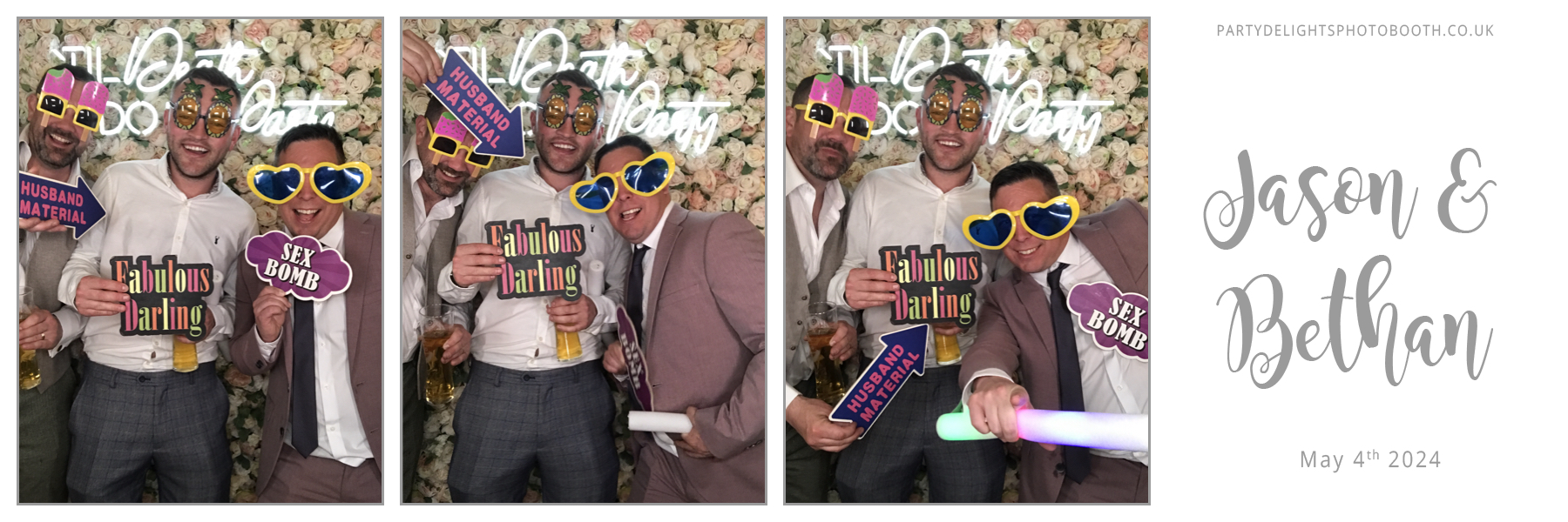 Jason & Bethan’s Wedding | View more photos from the event at gallery.partydelightsphotobooth.co.uk/u/PartyDelightsPhotoBooth/Jason-Bethan’s-Wedding