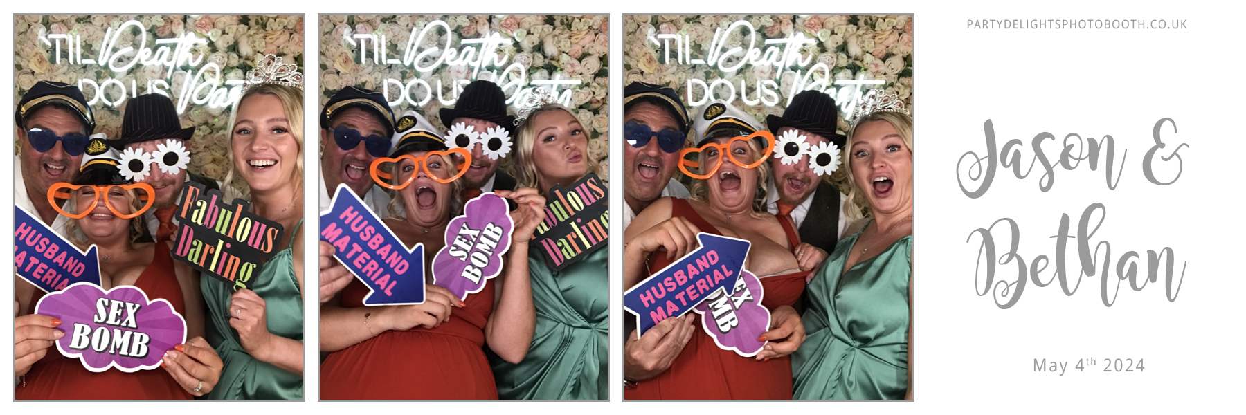 Jason & Bethan’s Wedding | View more photos from the event at gallery.partydelightsphotobooth.co.uk/u/PartyDelightsPhotoBooth/Jason-Bethan’s-Wedding