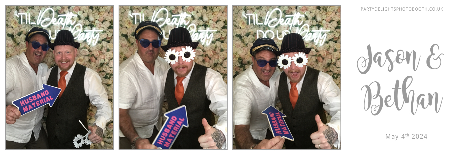 Jason & Bethan’s Wedding | View more photos from the event at gallery.partydelightsphotobooth.co.uk/u/PartyDelightsPhotoBooth/Jason-Bethan’s-Wedding
