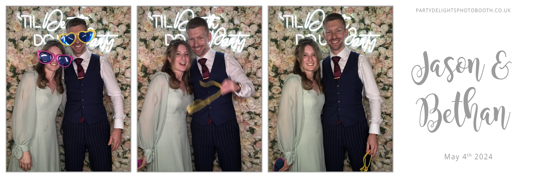 Jason & Bethan’s Wedding | View more photos from the event at gallery.partydelightsphotobooth.co.uk/u/PartyDelightsPhotoBooth/Jason-Bethan’s-Wedding
