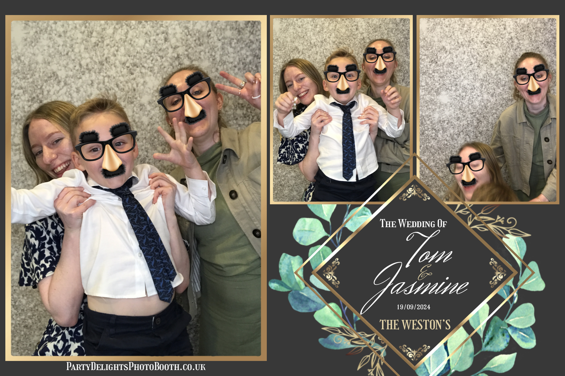 Jazz & Tom’s Wedding | View more photos from the event at gallery.partydelightsphotobooth.co.uk/u/PartyDelightsPhotoBooth/Jazz-Tom’s-Wedding