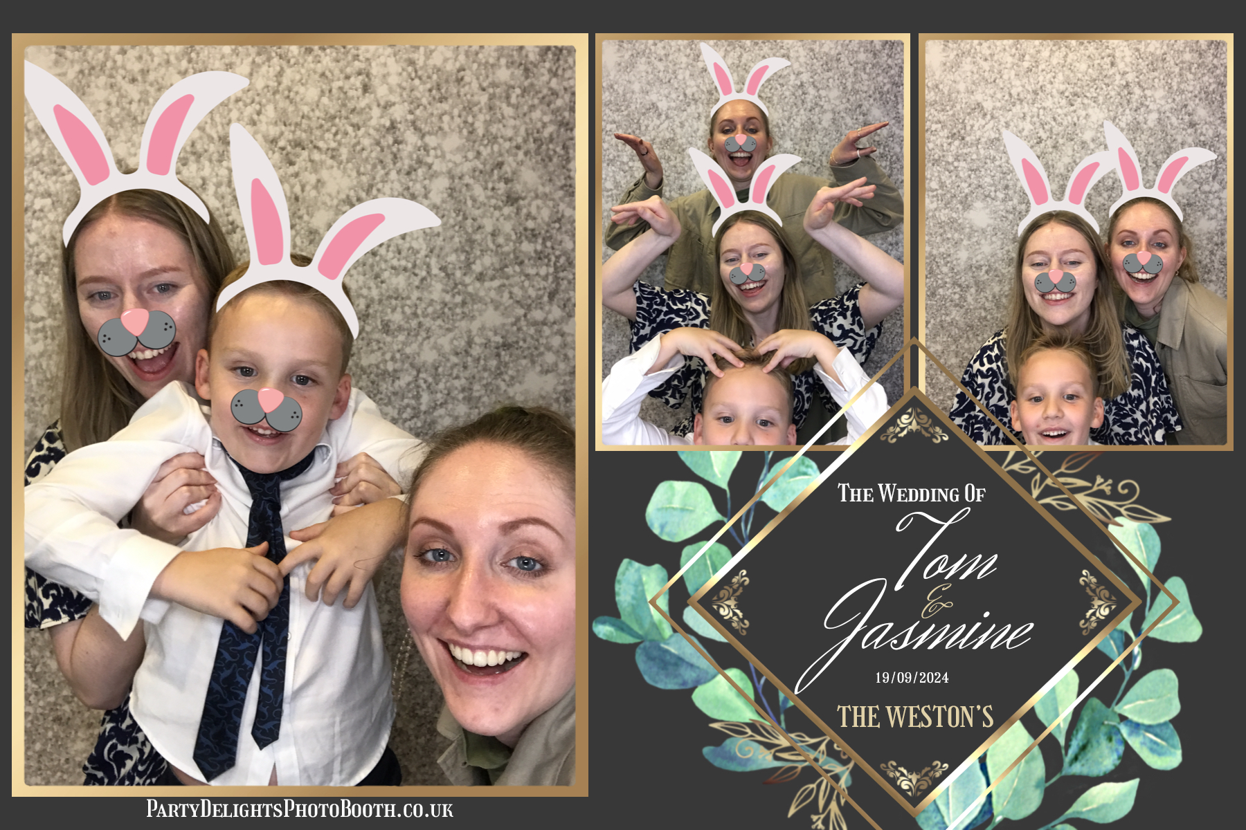 Jazz & Tom’s Wedding | View more photos from the event at gallery.partydelightsphotobooth.co.uk/u/PartyDelightsPhotoBooth/Jazz-Tom’s-Wedding