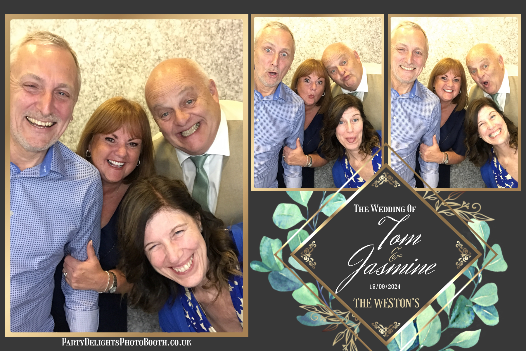 Jazz & Tom’s Wedding | View more photos from the event at gallery.partydelightsphotobooth.co.uk/u/PartyDelightsPhotoBooth/Jazz-Tom’s-Wedding