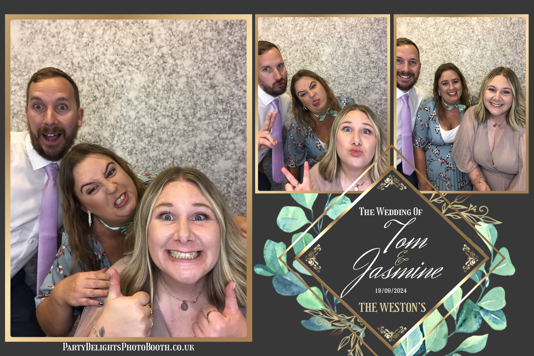 Jazz & Tom’s Wedding | View more photos from the event at gallery.partydelightsphotobooth.co.uk/u/PartyDelightsPhotoBooth/Jazz-Tom’s-Wedding