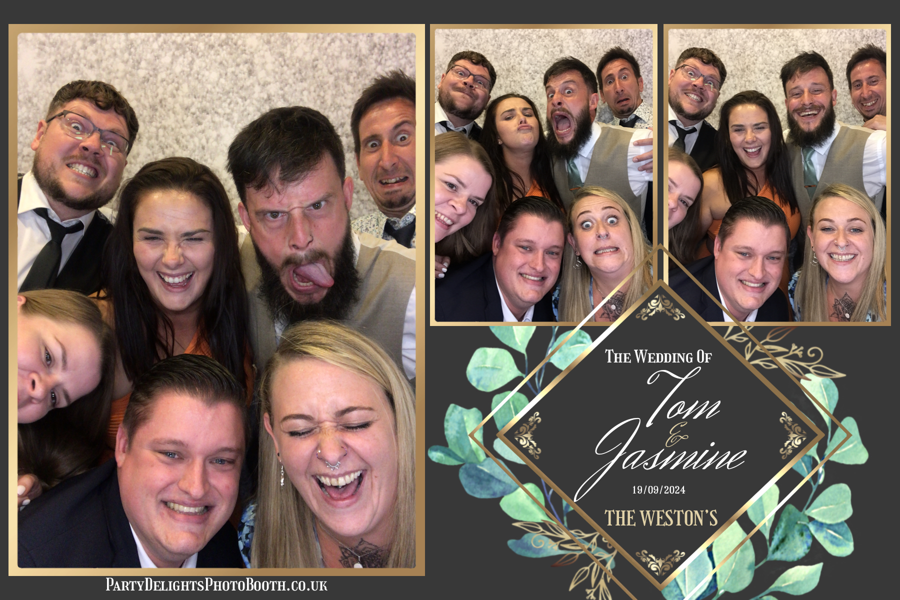 Jazz & Tom’s Wedding | View more photos from the event at gallery.partydelightsphotobooth.co.uk/u/PartyDelightsPhotoBooth/Jazz-Tom’s-Wedding