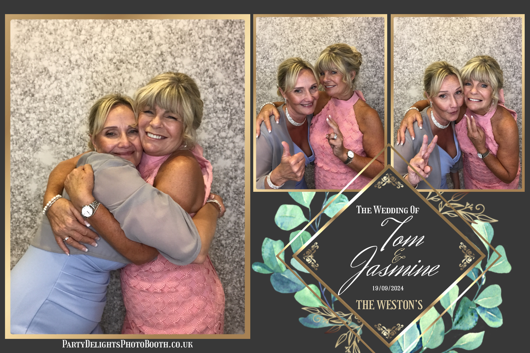 Jazz & Tom’s Wedding | View more photos from the event at gallery.partydelightsphotobooth.co.uk/u/PartyDelightsPhotoBooth/Jazz-Tom’s-Wedding
