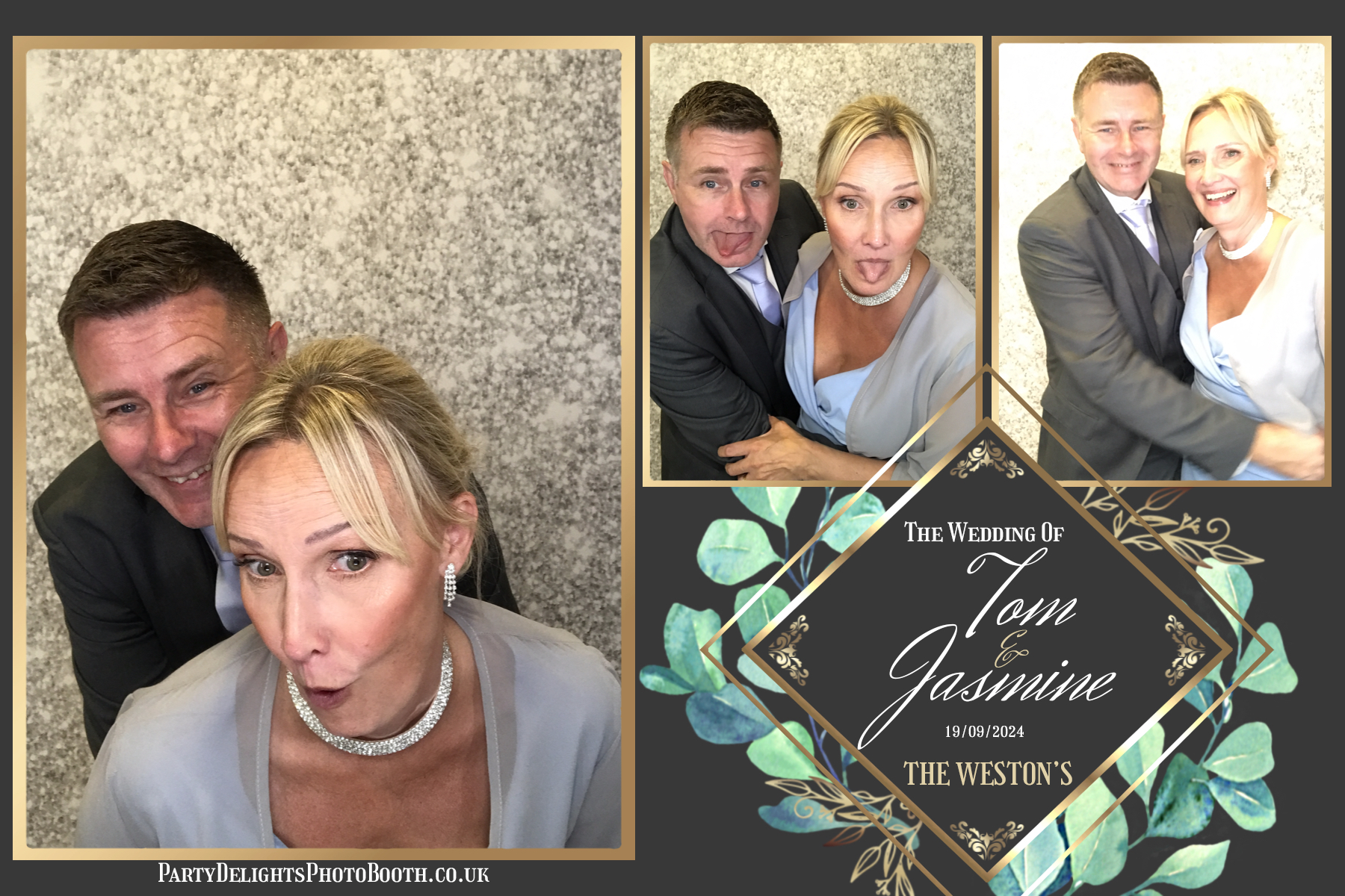 Jazz & Tom’s Wedding | View more photos from the event at gallery.partydelightsphotobooth.co.uk/u/PartyDelightsPhotoBooth/Jazz-Tom’s-Wedding