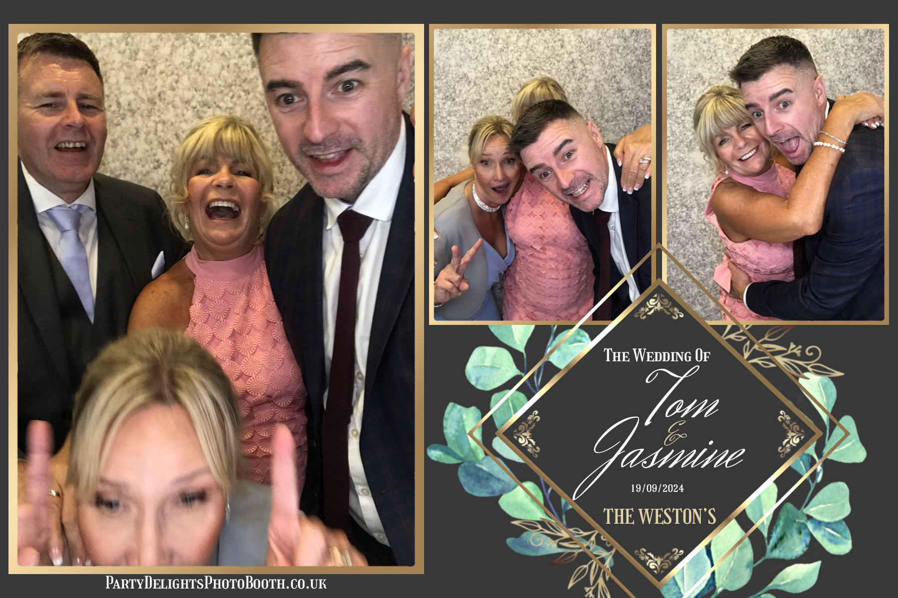 Jazz & Tom’s Wedding | View more photos from the event at gallery.partydelightsphotobooth.co.uk/u/PartyDelightsPhotoBooth/Jazz-Tom’s-Wedding