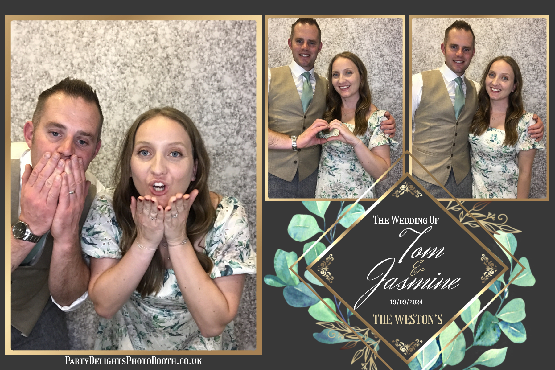Jazz & Tom’s Wedding | View more photos from the event at gallery.partydelightsphotobooth.co.uk/u/PartyDelightsPhotoBooth/Jazz-Tom’s-Wedding