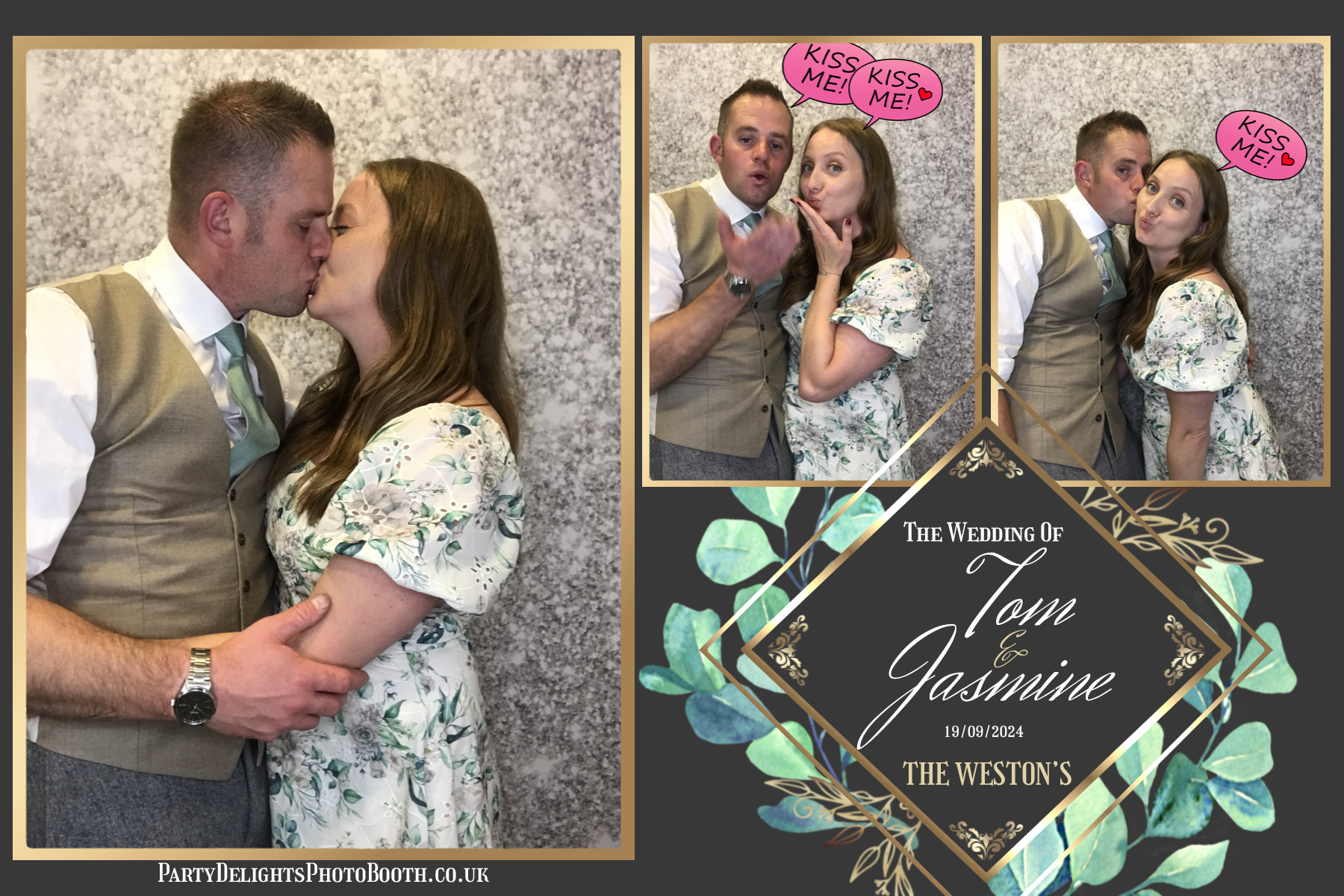 Jazz & Tom’s Wedding | View more photos from the event at gallery.partydelightsphotobooth.co.uk/u/PartyDelightsPhotoBooth/Jazz-Tom’s-Wedding
