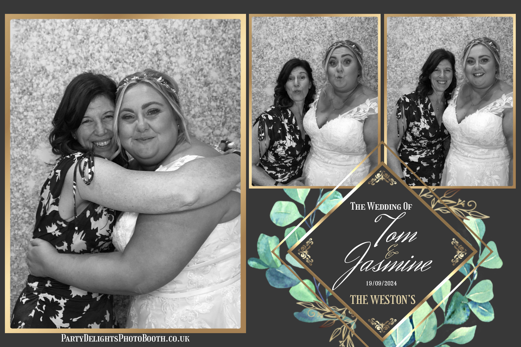 Jazz & Tom’s Wedding | View more photos from the event at gallery.partydelightsphotobooth.co.uk/u/PartyDelightsPhotoBooth/Jazz-Tom’s-Wedding