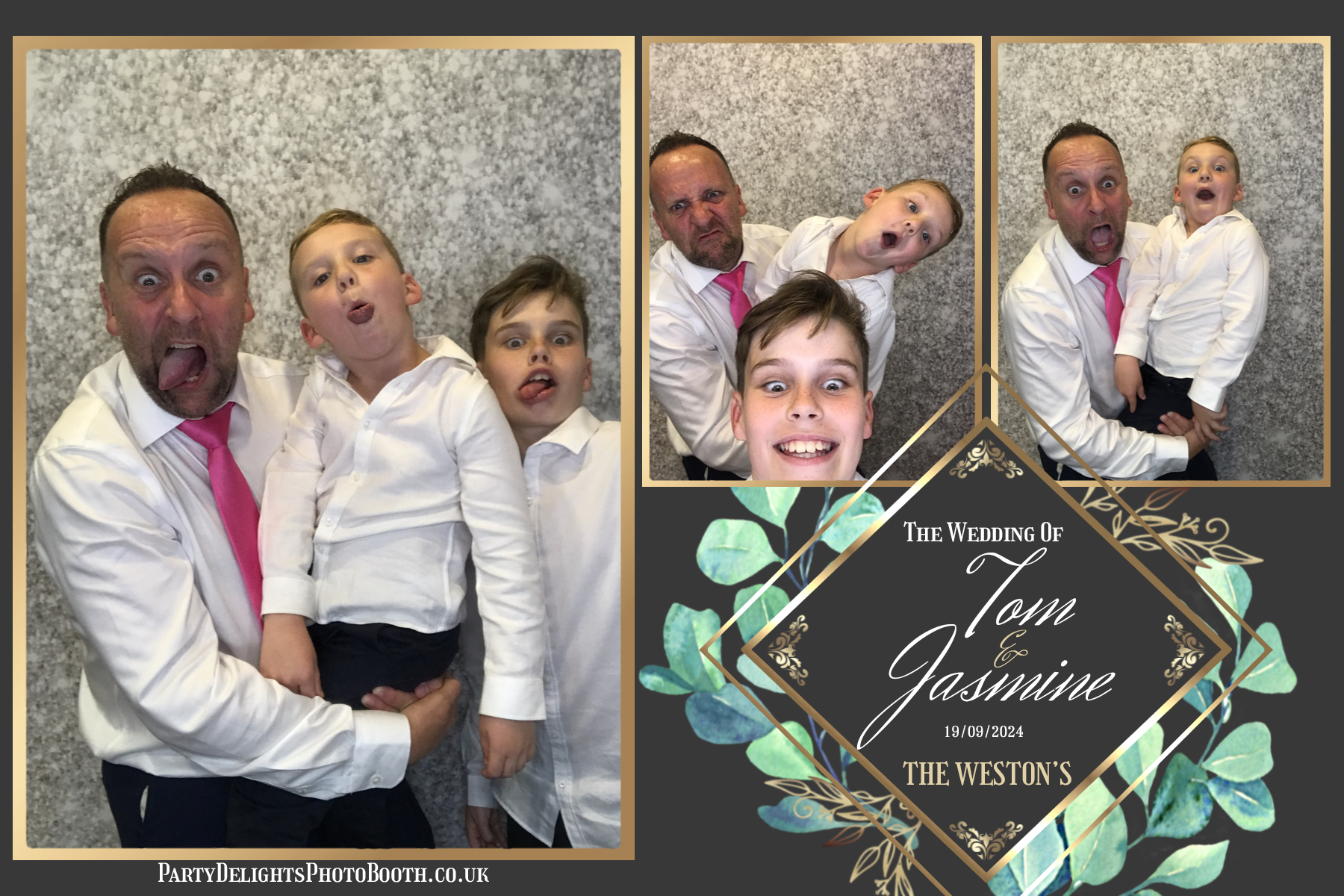 Jazz & Tom’s Wedding | View more photos from the event at gallery.partydelightsphotobooth.co.uk/u/PartyDelightsPhotoBooth/Jazz-Tom’s-Wedding
