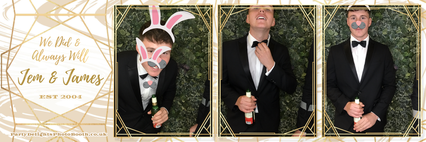 Jem & James - Vow Renewal | View more photos from the event at gallery.partydelightsphotobooth.co.uk/u/PartyDelightsPhotoBooth/Jem-James-Vow-Renewal
