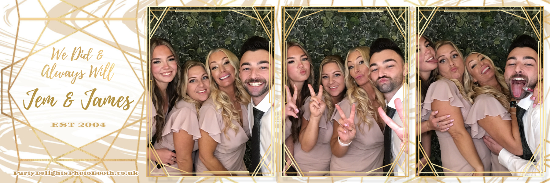 Jem & James - Vow Renewal | View more photos from the event at gallery.partydelightsphotobooth.co.uk/u/PartyDelightsPhotoBooth/Jem-James-Vow-Renewal
