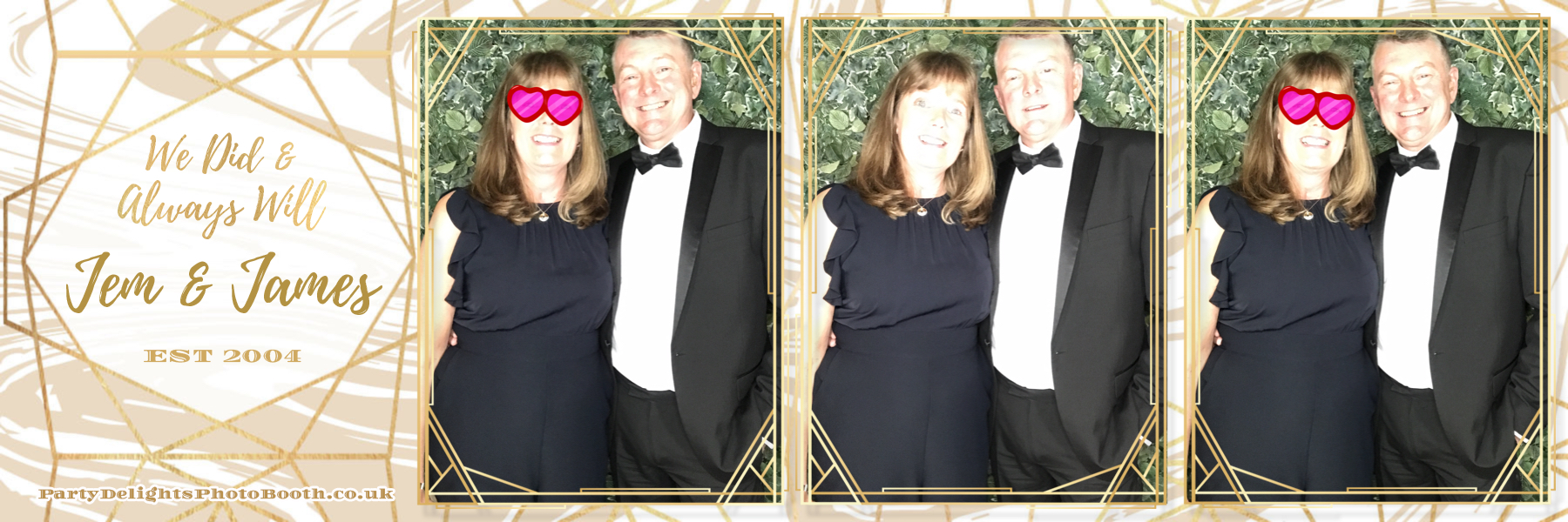 Jem & James - Vow Renewal | View more photos from the event at gallery.partydelightsphotobooth.co.uk/u/PartyDelightsPhotoBooth/Jem-James-Vow-Renewal
