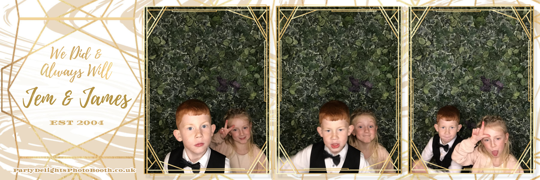 Jem & James - Vow Renewal | View more photos from the event at gallery.partydelightsphotobooth.co.uk/u/PartyDelightsPhotoBooth/Jem-James-Vow-Renewal