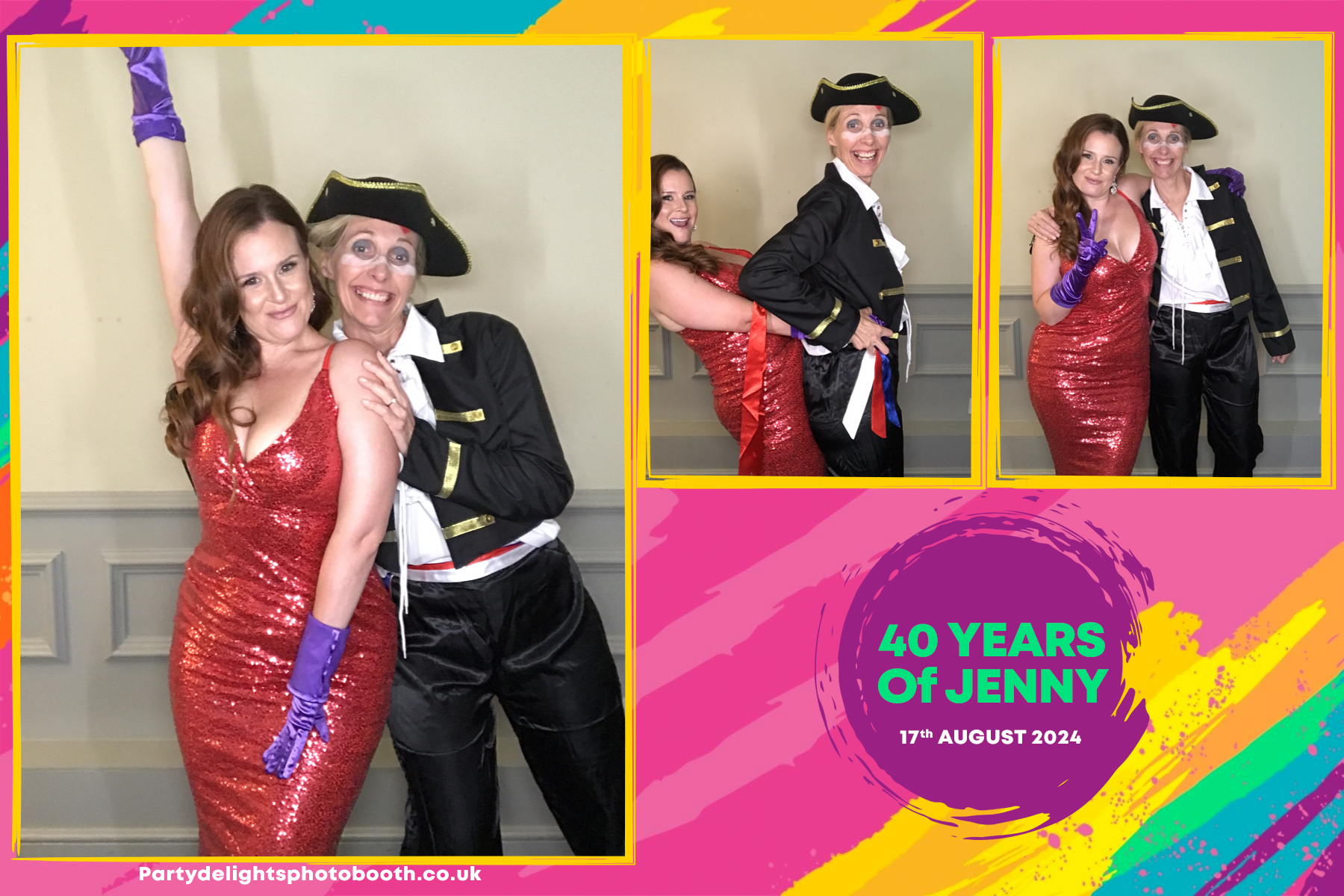 Jenny's 40th Birthday | View more photos from the event at gallery.partydelightsphotobooth.co.uk/u/PartyDelightsPhotoBooth/Jennys-40th-Birthday