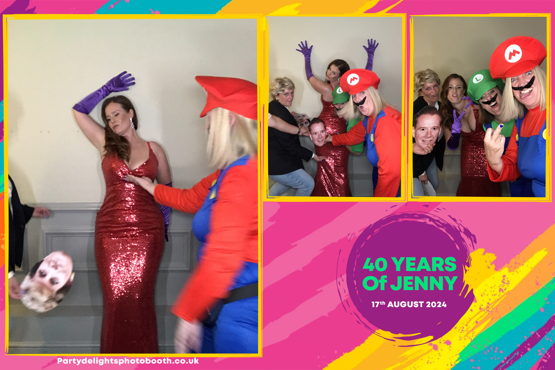 Jenny's 40th Birthday | View more photos from the event at gallery.partydelightsphotobooth.co.uk/u/PartyDelightsPhotoBooth/Jennys-40th-Birthday