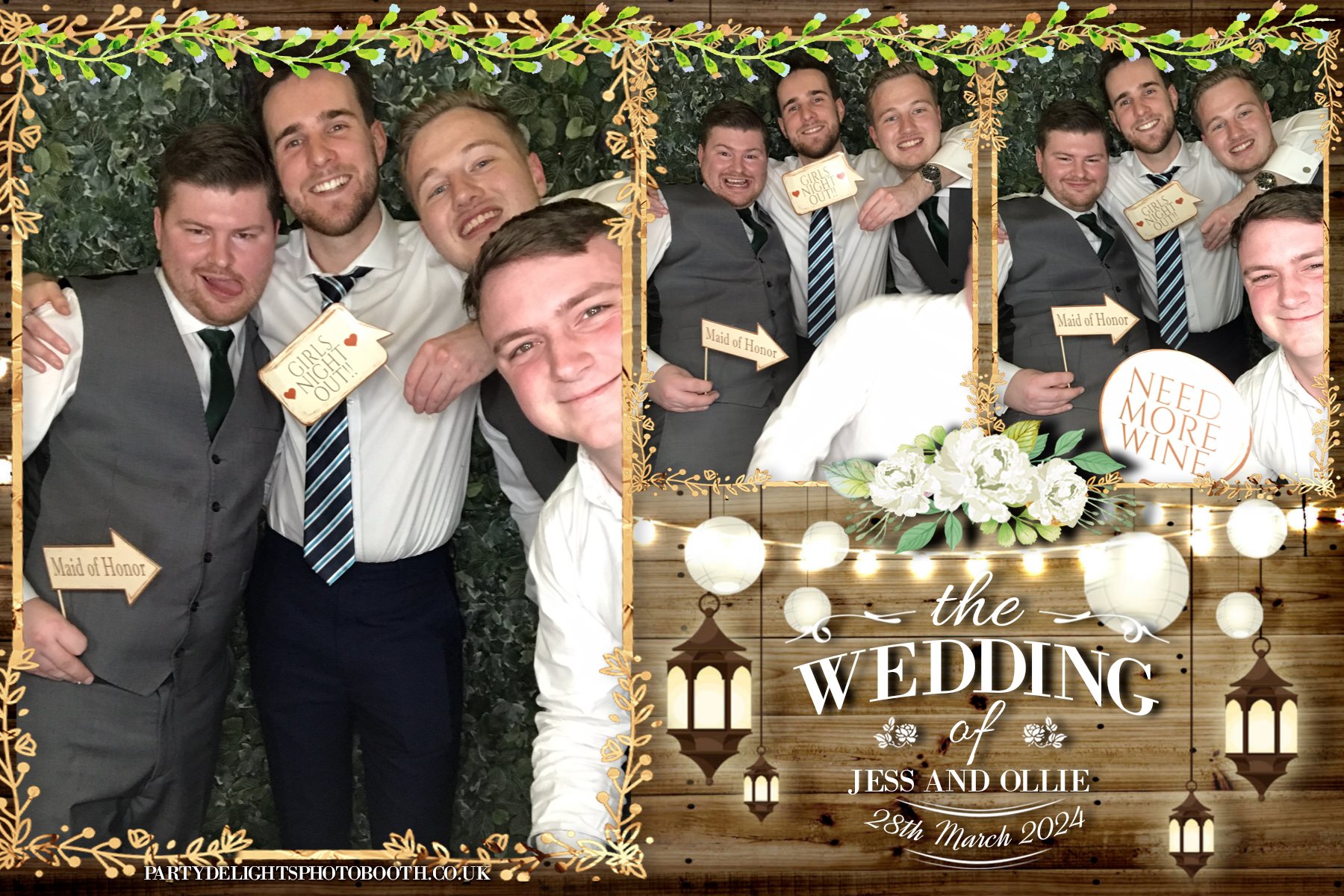 Jess and Ollie’s Wedding | View more photos from the event at gallery.partydelightsphotobooth.co.uk/u/PartyDelightsPhotoBooth/Jess-and-Ollie’s-Wedding