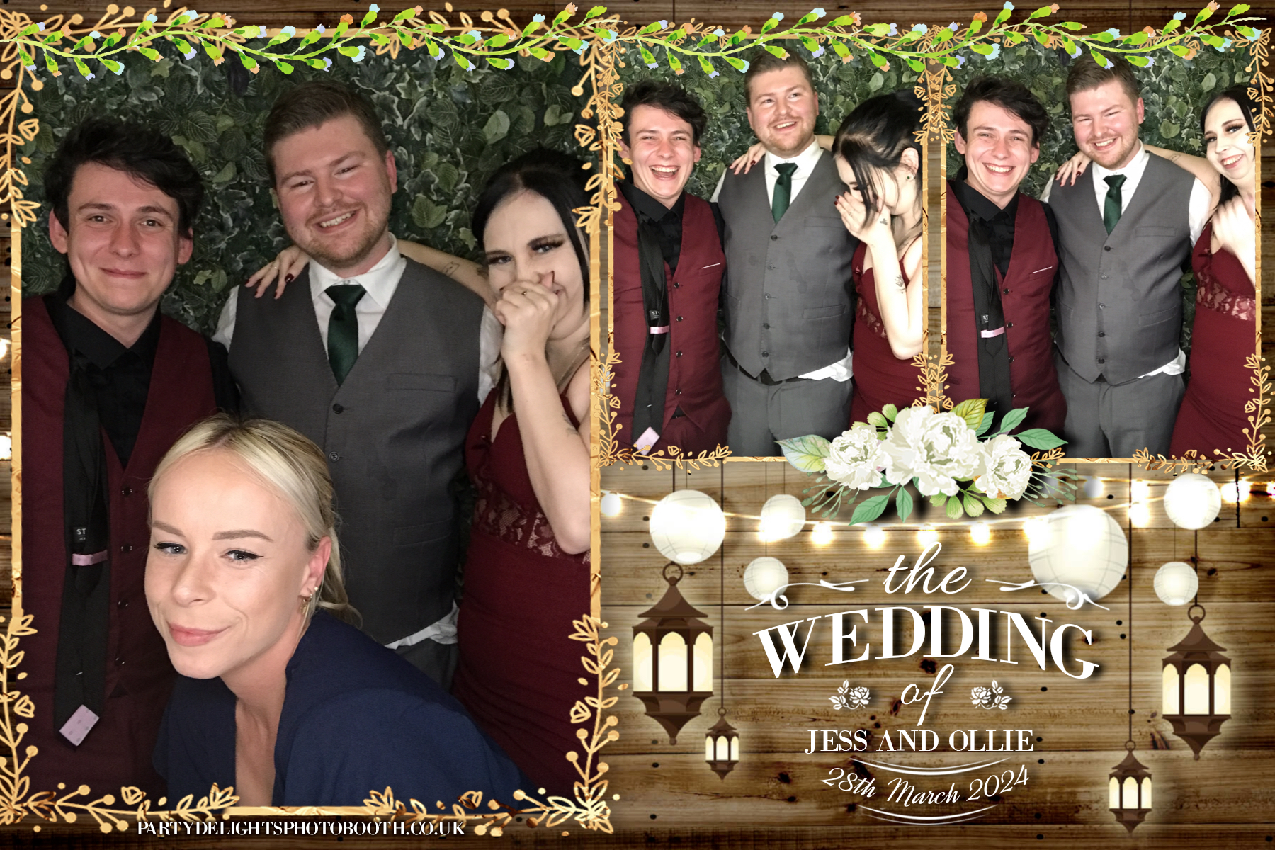 Jess and Ollie’s Wedding | View more photos from the event at gallery.partydelightsphotobooth.co.uk/u/PartyDelightsPhotoBooth/Jess-and-Ollie’s-Wedding