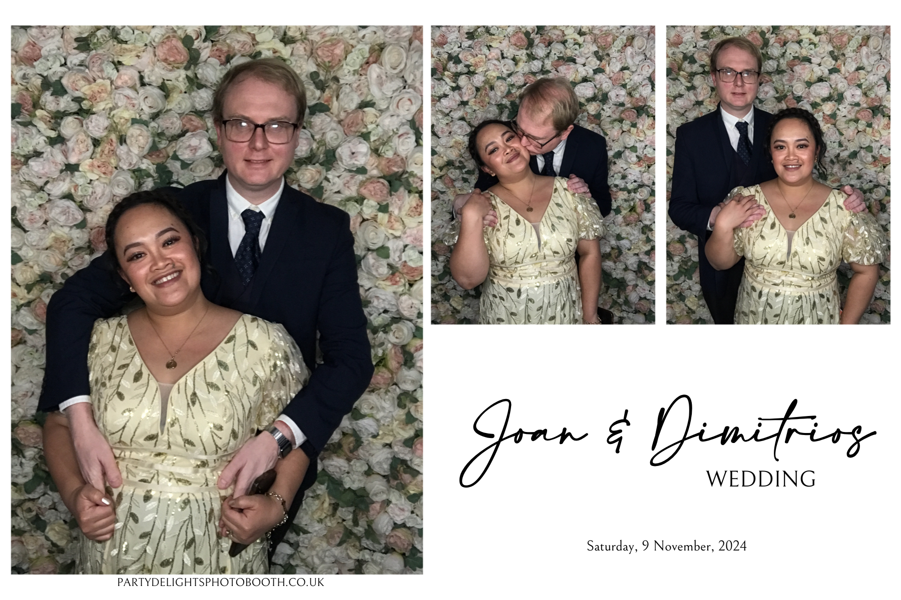 Joan & Dimitrios Weeding | View more photos from the event at gallery.partydelightsphotobooth.co.uk/u/PartyDelightsPhotoBooth/Joan-Dimitrios-Weeding