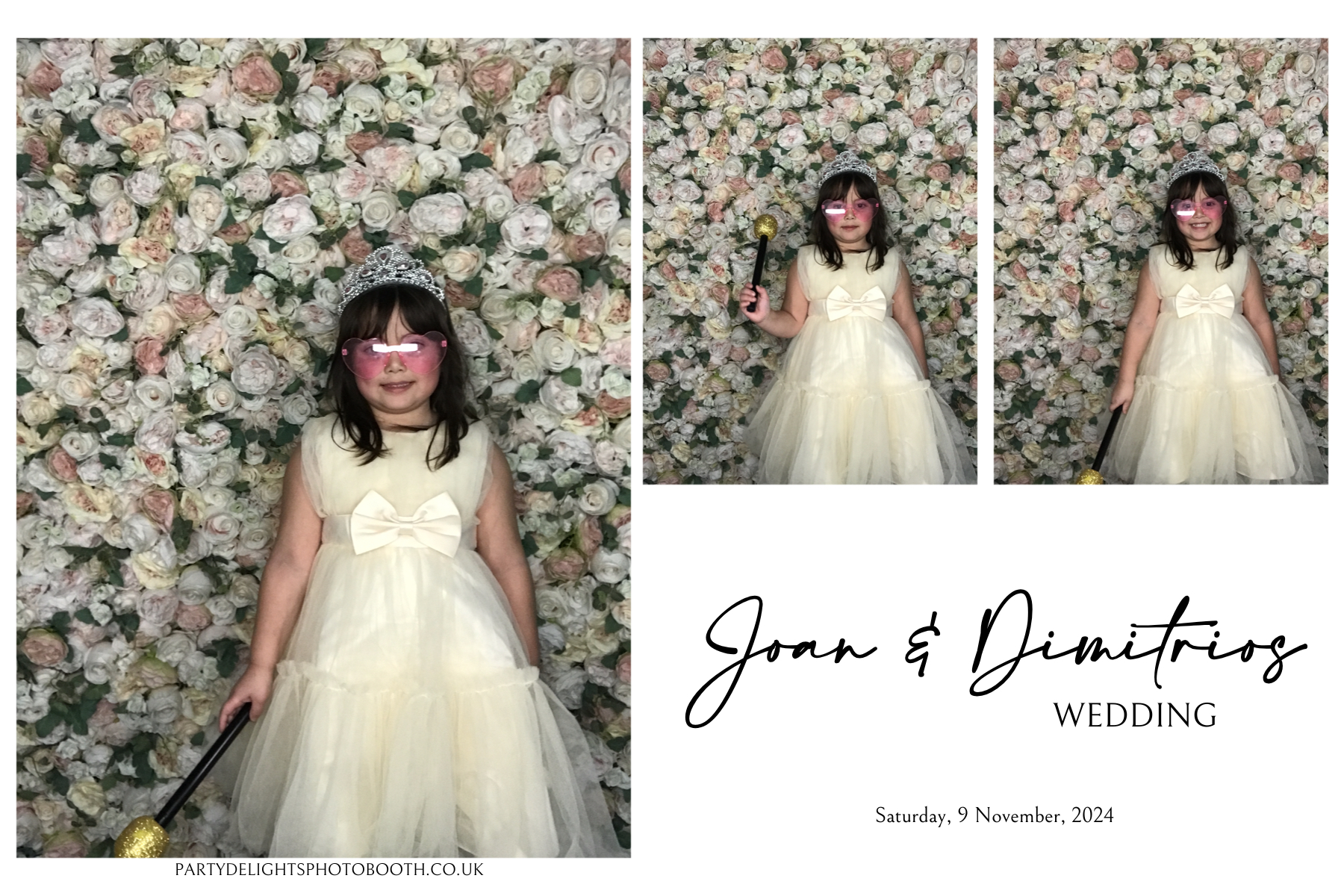 Joan & Dimitrios Weeding | View more photos from the event at gallery.partydelightsphotobooth.co.uk/u/PartyDelightsPhotoBooth/Joan-Dimitrios-Weeding